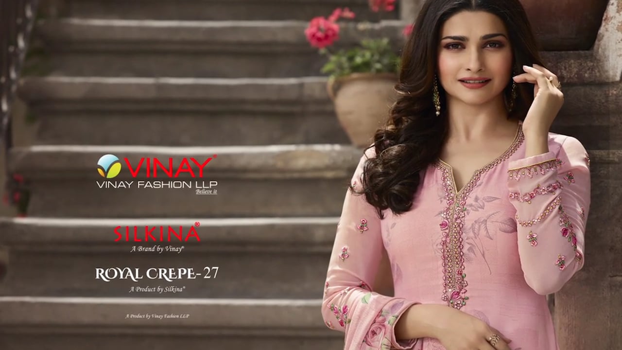 Vinay Fashion – Royal Crepe 27 Catalogue